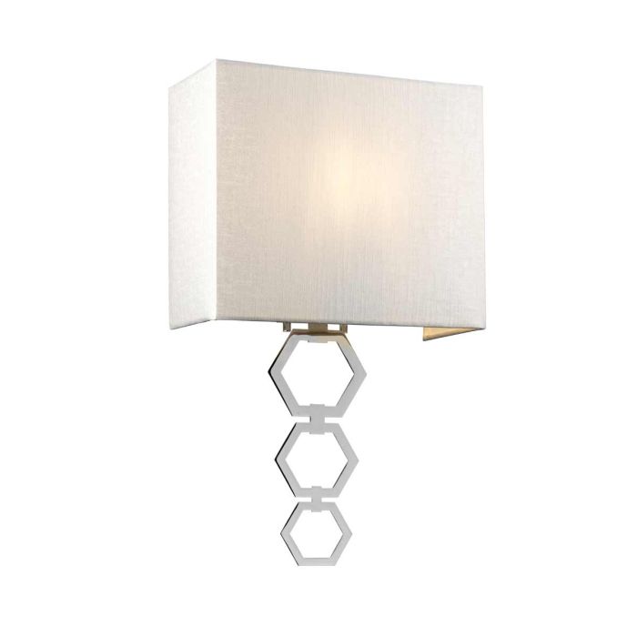 elstead lighting Ria Medium 1 Light Wall Light - Polished Chrome