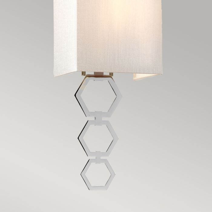 Elstead Lighting Ria Small 1 Light Wall Light - Polished Chrome