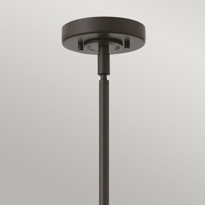 Elstead Lighting Rigby 1 Light Pendant - Buckeye Bronze And Brass