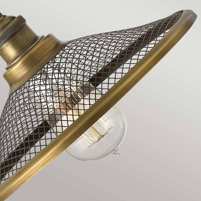 Elstead Lighting Rigby 1 Light Wall Light - Buckeye Bronze And Brass