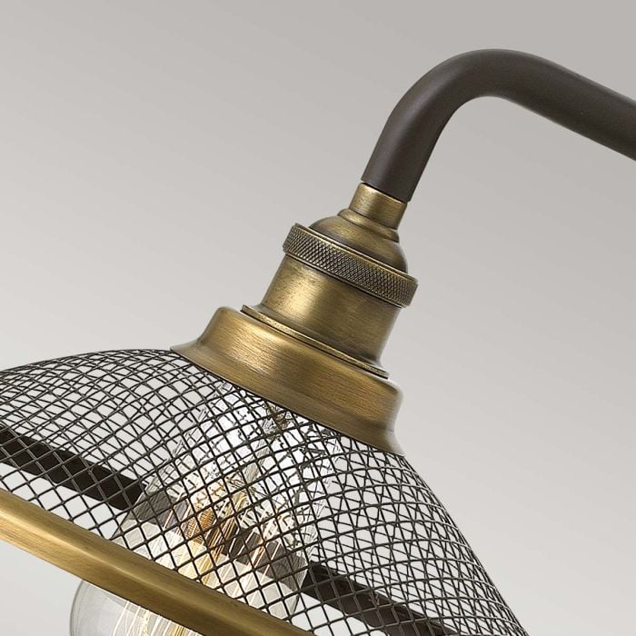 Elstead Lighting Rigby 1 Light Wall Light - Buckeye Bronze And Brass