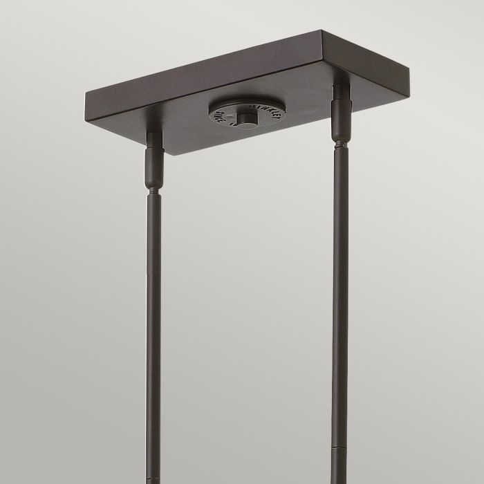Elstead Lighting Rigby 3 Light Island Chandelier - Buckeye Bronze And Brass