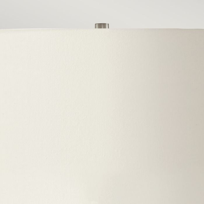 Elstead Lighting Ripple 1 Light Table Lamp - Black With White Shade