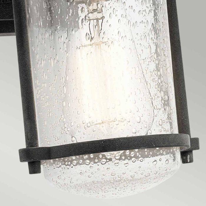 Elstead Lighting Riverwood Medium Wall Lantern - Weathered Zinc