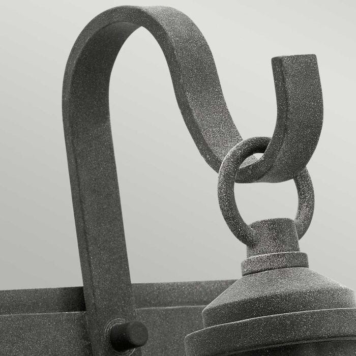 Elstead Lighting Riverwood Small Wall Lantern - Weathered Zinc