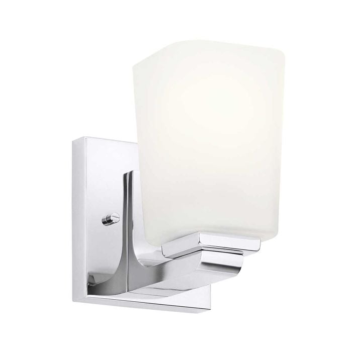 elstead lighting Roehm 1 Light Wall Light - Polished Chrome