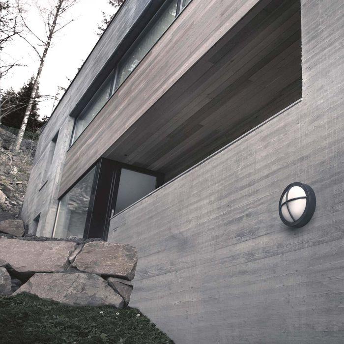 Elstead Lighting Rondane LED Wall/Ceiling Light - Graphite