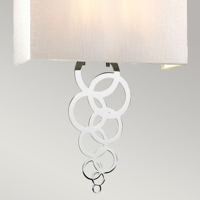 Elstead Lighting Rosa Large 2 Light Wall Light - Polished Chrome