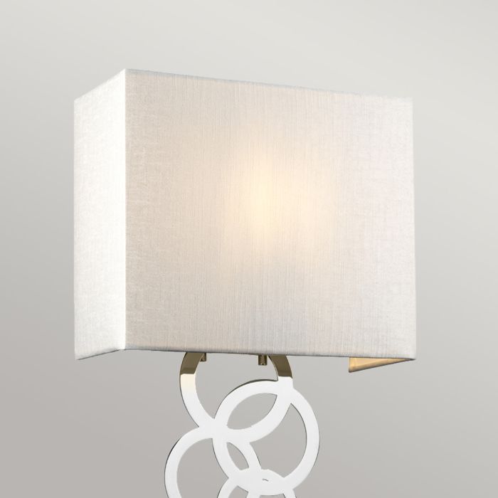 Elstead Lighting Rosa Medium 1 Light Wall Light - Polished Chrome
