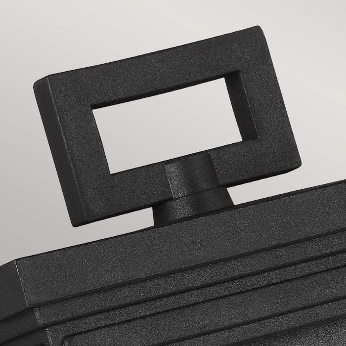 Elstead Lighting Roscoe 1 Light Small Wall Lantern - Textured Black