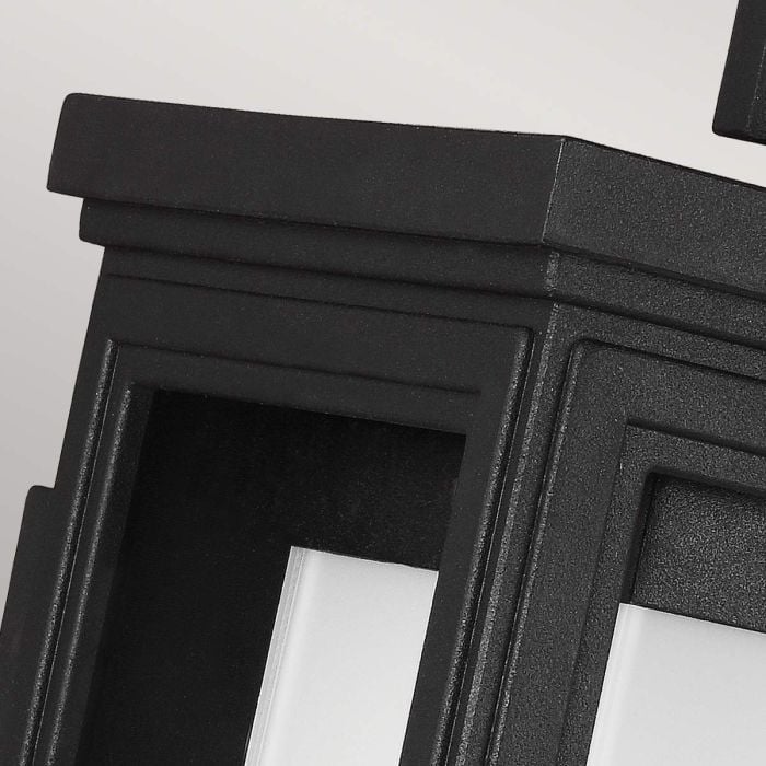 Elstead Lighting Roscoe 1 Light Small Wall Lantern - Textured Black