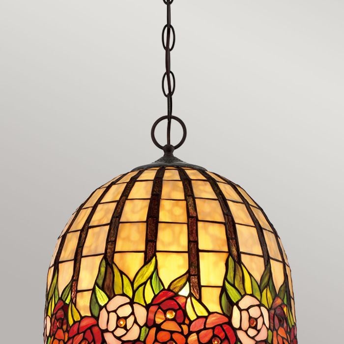 Elstead Lighting Rosecliffe 3 Light Pendant - Imperial Bronze