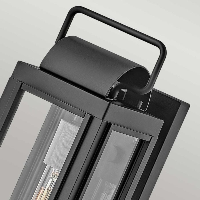 Elstead Lighting Sag Harbor 1 Light Small Wall Lantern - Black