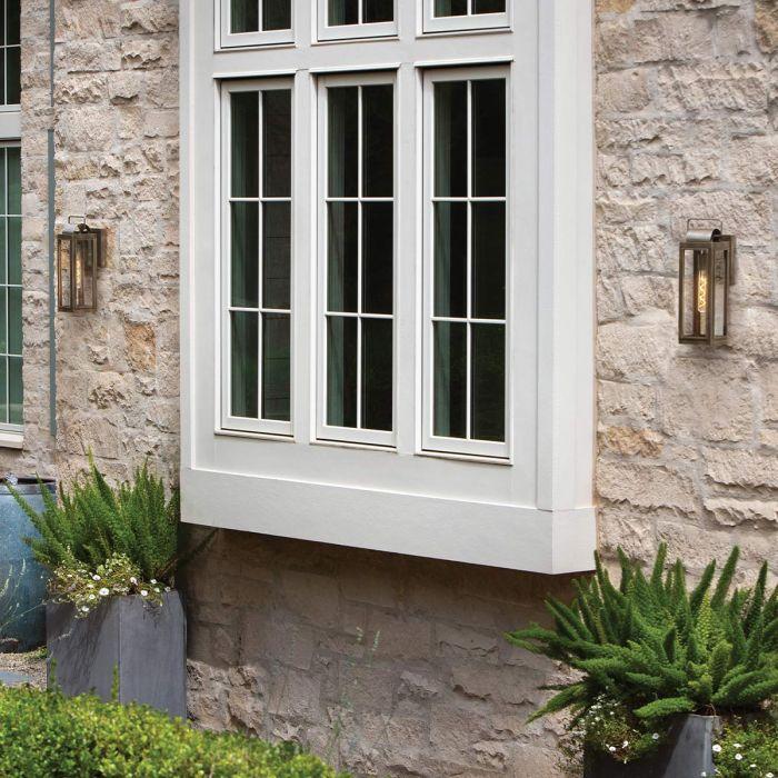 Elstead Lighting Sag Harbor 1 Light Small Wall Lantern - Painted Burnished Bronze