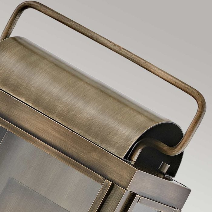 Elstead Lighting Sag Harbor 2 Light Medium Wall Lantern - Painted Burnished Bronze