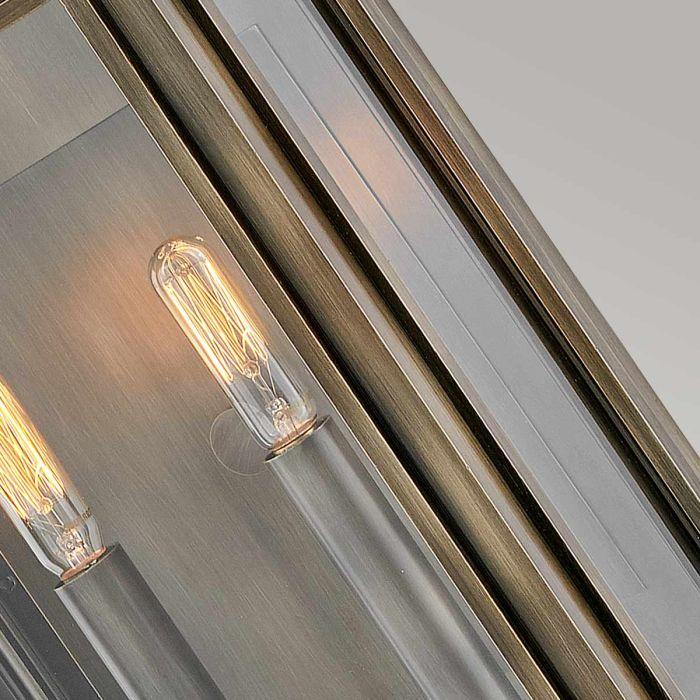 Elstead Lighting Sag Harbor 2 Light Medium Wall Lantern - Painted Burnished Bronze