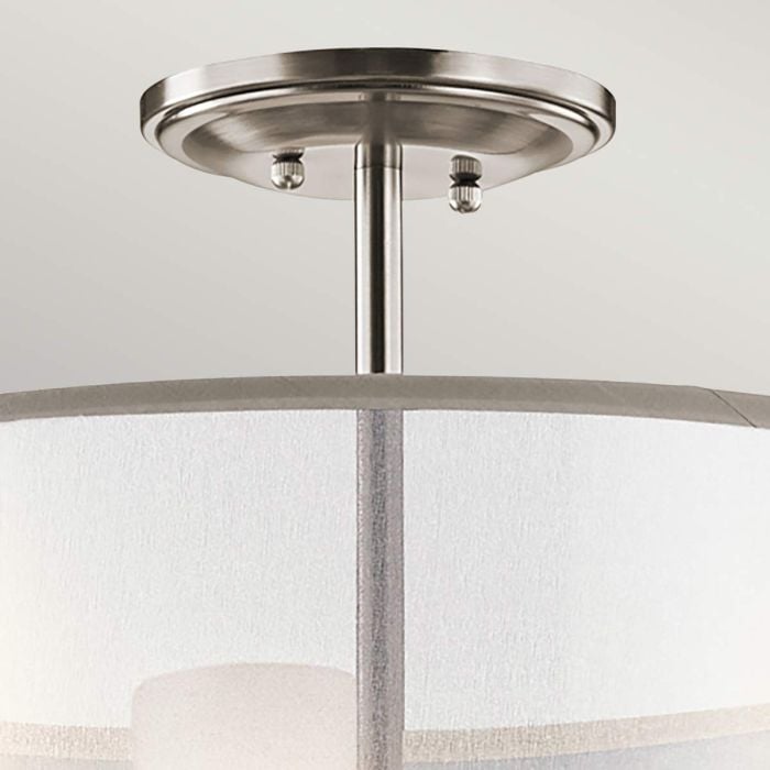 Elstead Lighting Saldana 3 Light Chandelier - Classic Pewter