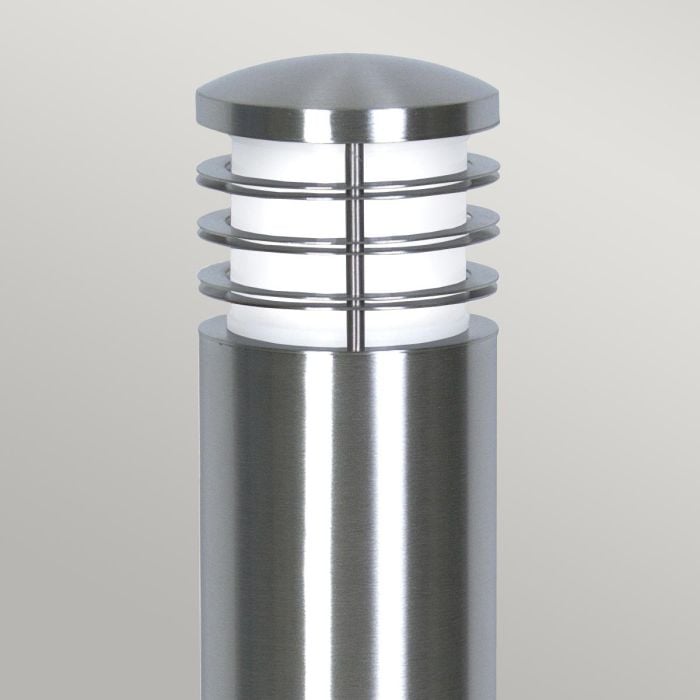 Elstead Lighting Sandbanks 1 Light Bollard - Stainless Steel