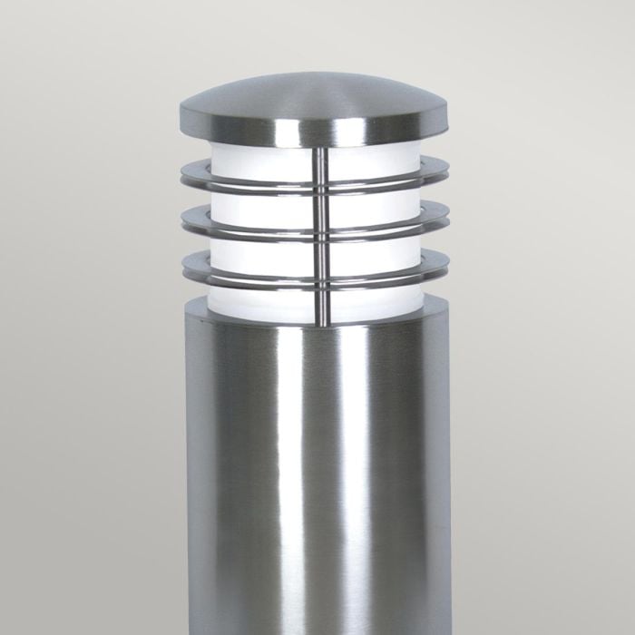 Elstead Lighting Sandbanks 1 Light Mini Bollard - Stainless Steel