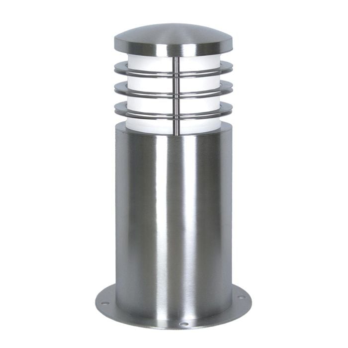 elstead lighting Sandbanks 1 Light Mini Bollard - Stainless Steel