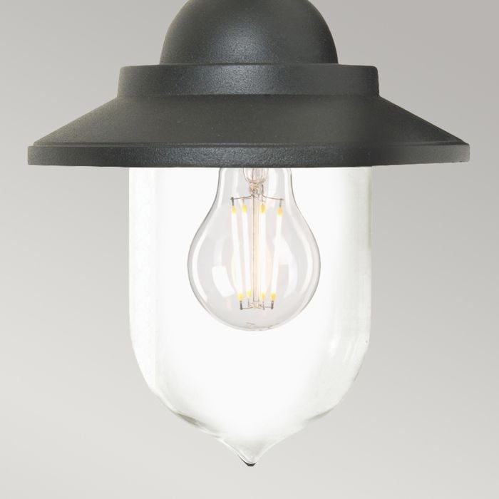 Elstead Lighting Sandown 1 Light Chain Lantern - Black