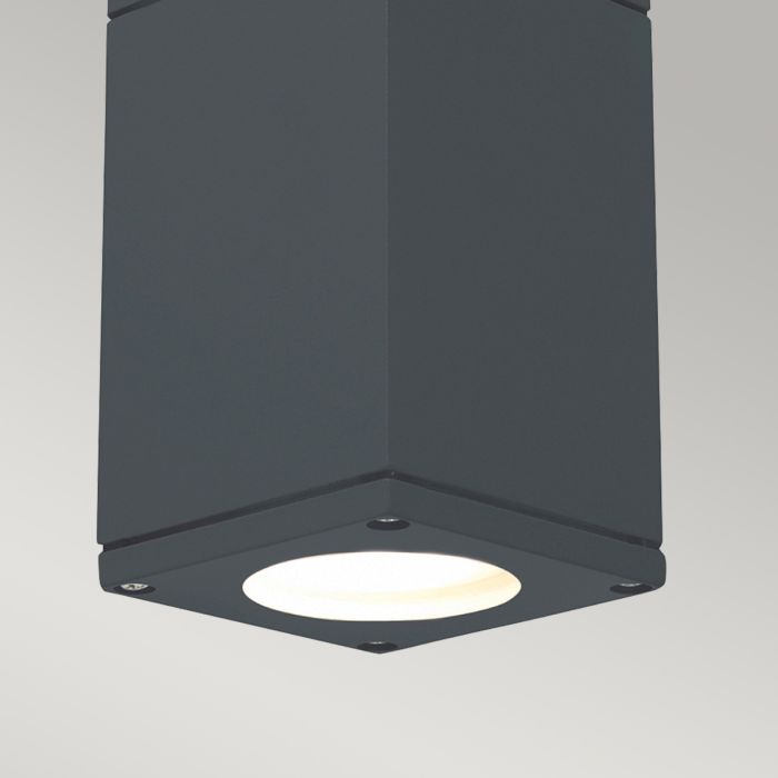 Elstead Lighting Sandvik 1 Light Down Ceiling Light - Graphite