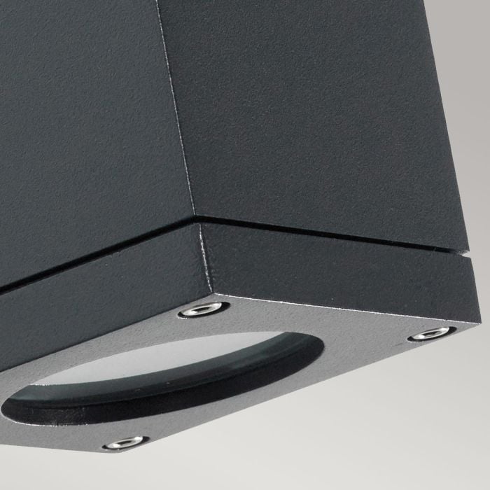 Elstead Lighting Sandvik 1 Light Down Wall Light - Graphite