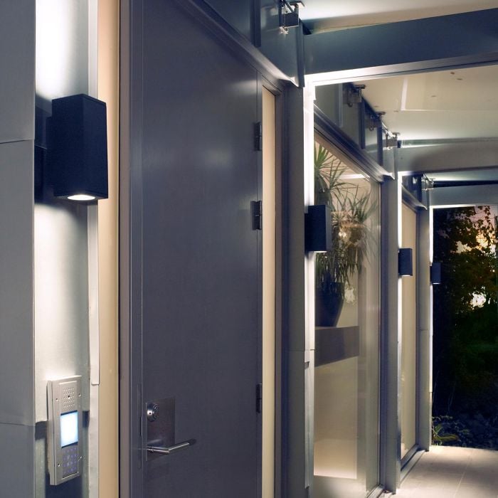 Elstead Lighting Sandvik 2 Light Up & Down Wall Light - Graphite