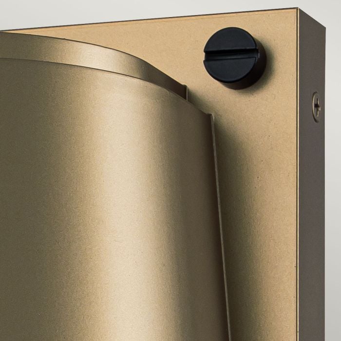 Elstead Lighting Scout 1lt Small Wall Light - Painted Heritage Brass