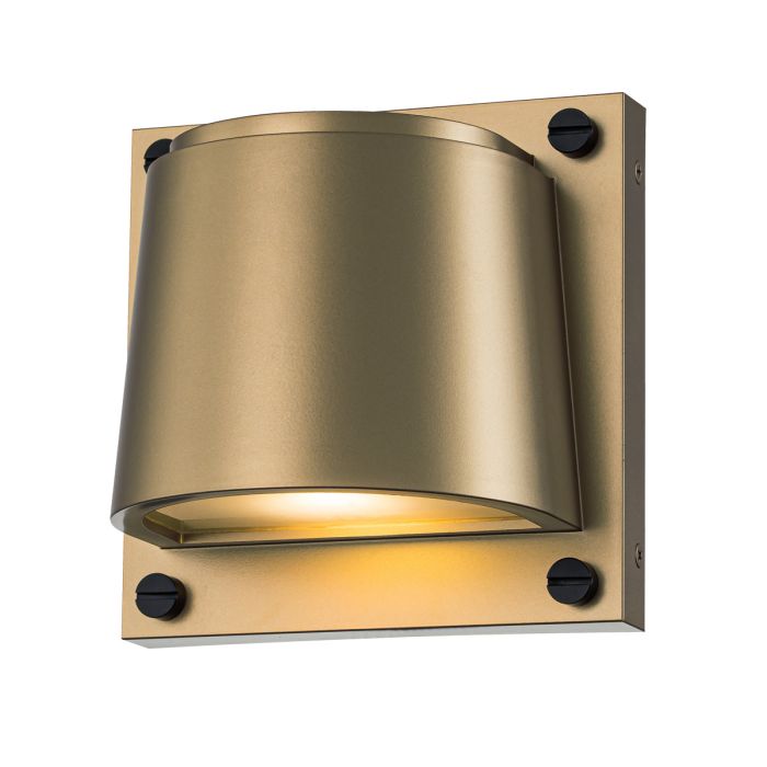 elstead lighting Scout 1lt Small Wall Light - Painted Heritage Brass