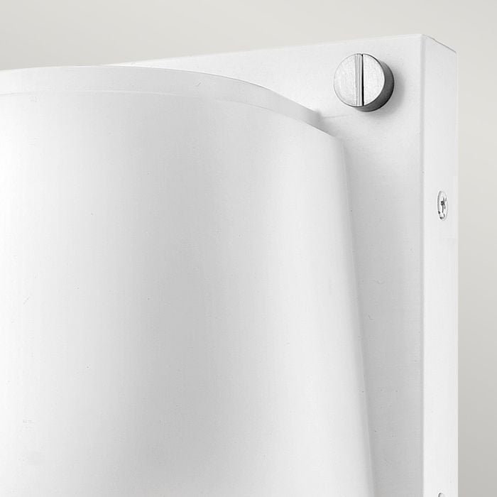 Elstead Lighting Scout 1lt Small Wall Light - Satin White