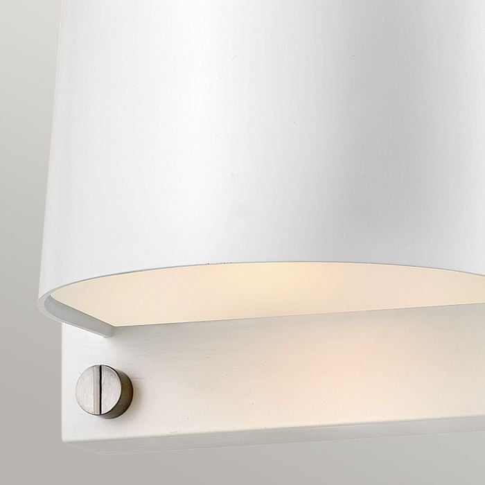 Elstead Lighting Scout 1lt Small Wall Light - Satin White