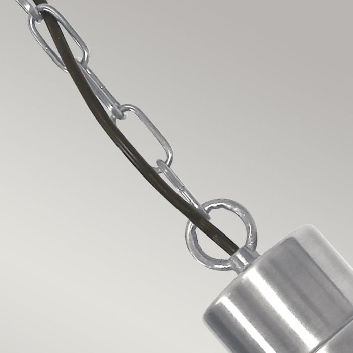 Elstead Lighting Sheldon 1 Light Chain Lantern - Antique Nickel