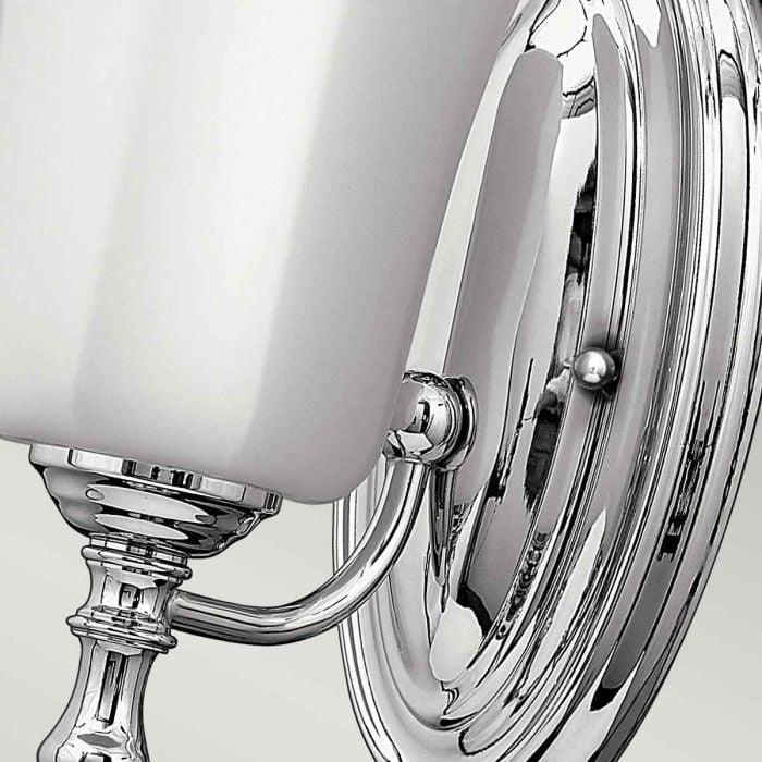 Elstead Lighting Shelly 1 Light Wall Light - Polished Chrome