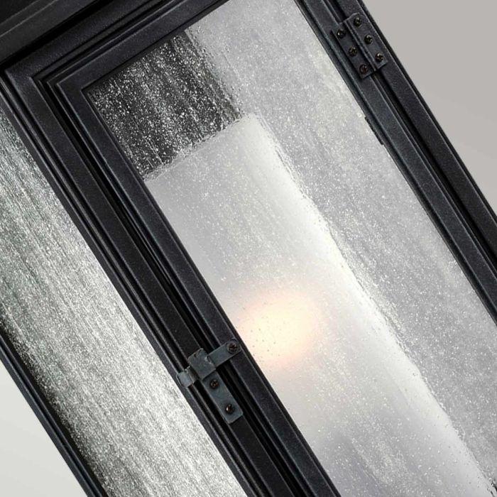 Elstead Lighting Shepherd 1 Light Small Wall Lantern - Dark Weathered Zinc