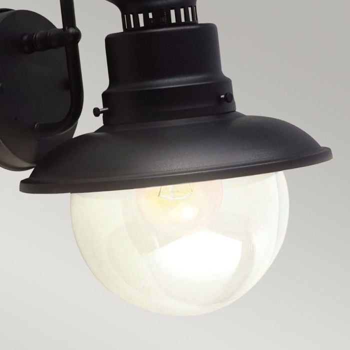 Elstead Lighting Shipston 1 Light Wall Lantern - Black