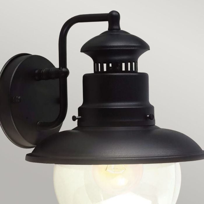 Elstead Lighting Shipston 1 Light Wall Lantern - Black