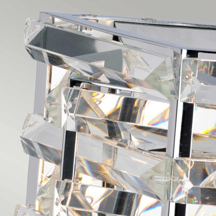 Elstead Lighting Shoal 2 Light Wall Light - Polished Nickel