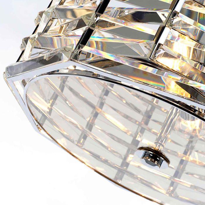 Elstead Lighting Shoal 4 Light Pendant - Polished Nickel