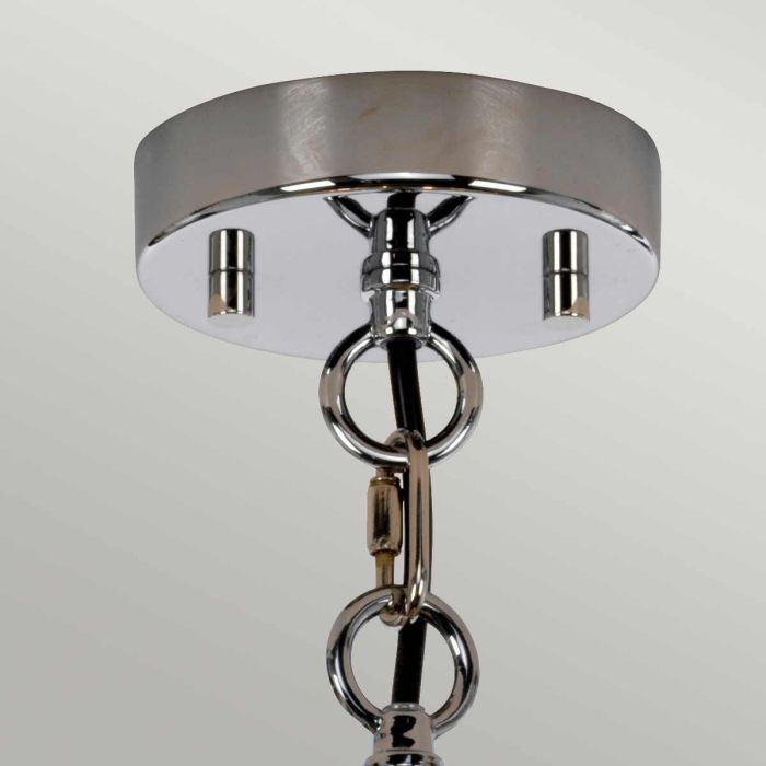 Elstead Lighting Shoal 4 Light Pendant - Polished Nickel