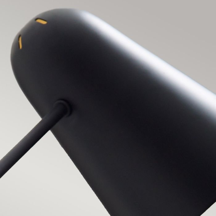 Elstead Lighting Simon 1 Light Wall Light - Midnight Black
