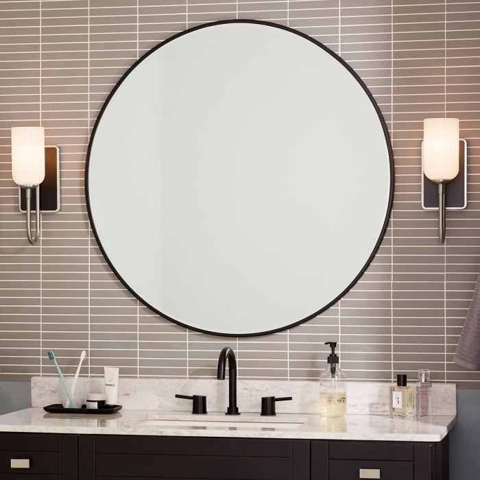 Elstead Lighting Solia 1 Lt Wall Light In Brushed Nickel With Black Accent - Brushed Nickel & Black