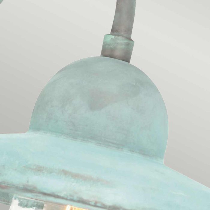 Elstead Lighting Somerton 1 Light Wall Lantern - Verdigris