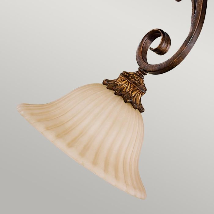 Elstead Lighting Sonoma Valley 1 Light Mini Pendant - Aged Tortoise Shell