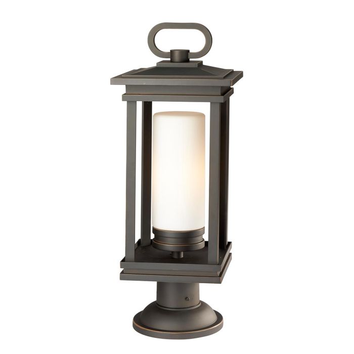 elstead lighting South Hope 1 Light Large Pedestal - Rubbed Bronze