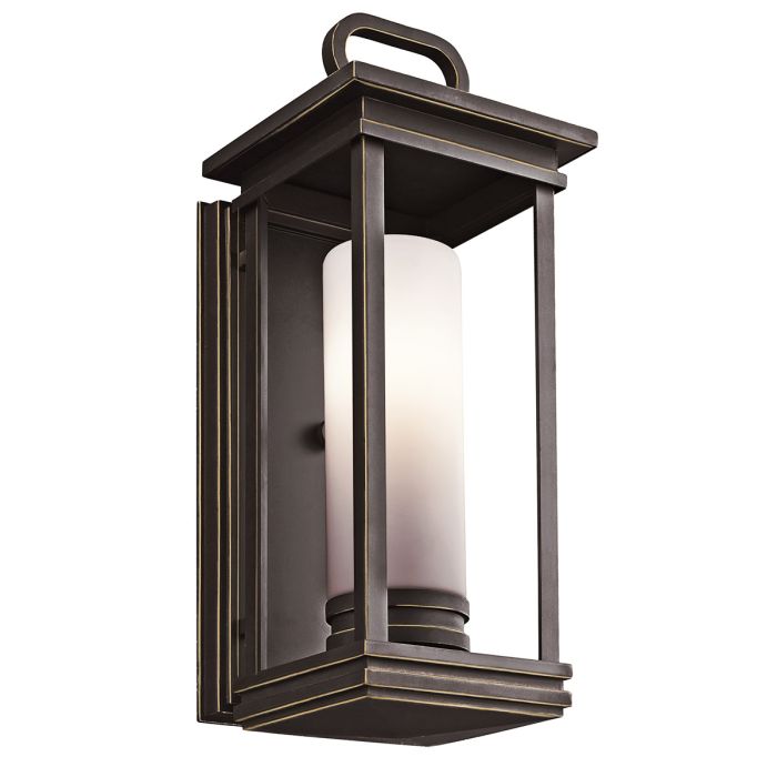 elstead lighting South Hope 1 Light Medium Wall Lantern - Rubbed Bronze