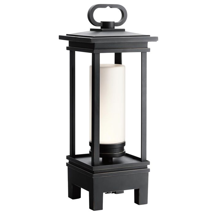 elstead lighting South Hope Portable Bluetooth Speaker Lantern - UK Plug - Rubbed Bronze