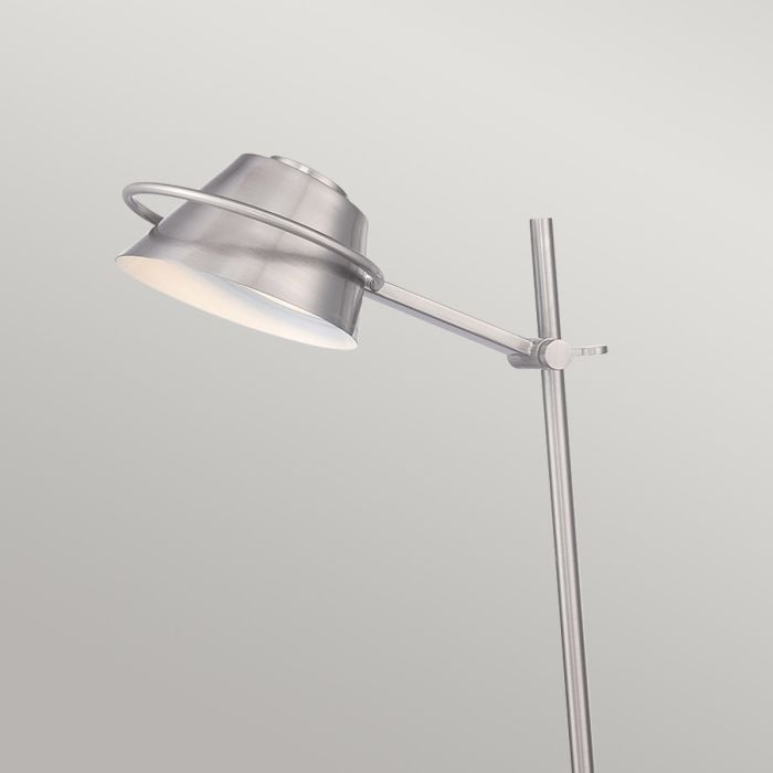 Elstead Lighting Spencer LED Table Lamp In Brushed Nickel - Brushed Nickel