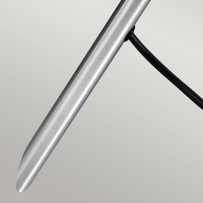 Elstead Lighting Spennymoor 1 X 12V Spotlight And Pole With 1m Cable - Anodised Aluminium