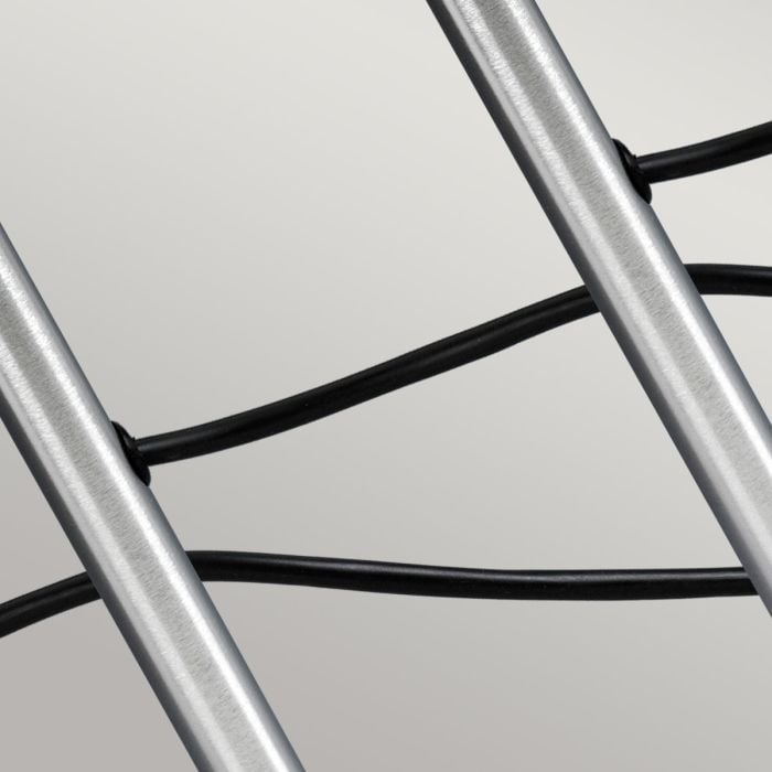 Elstead Lighting Spennymoor Starter Kit Including 3 X 12V Spotlights 3 X Poles 6m Cable & 12V Transformer - Anodised Aluminium